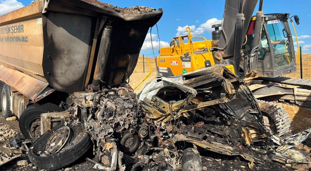 A malfunction in a truck belonging to Ankara Metropolitan Municipality caused a disaster: 2 workers lost their lives