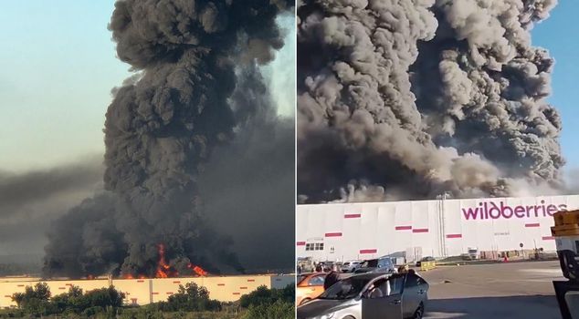 Russia's e-commerce giant hit! Numerous dead, major fire breaks out