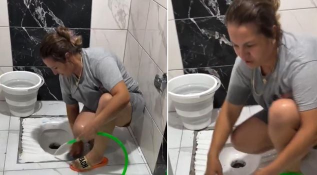 A cleaning worker's slap-like response to those who say 'They earn a lot'