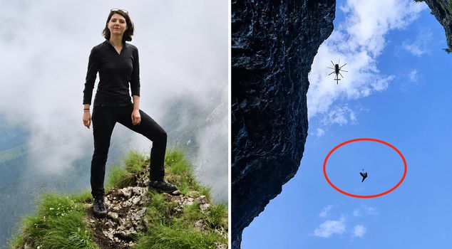 Experienced climber whose safety rope broke fell into a 12-meter abyss