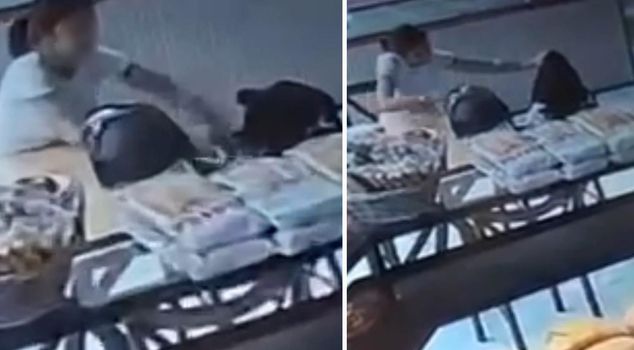 Theft that makes you say 'enough' in the oven: He put sugar in his tea, then hid the sugar bowl in his bag