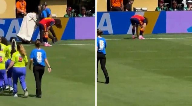 Is this the secret to Spain's World Cup victory? The money Marc Cucurella secretly buried on the pitch has been revealed.