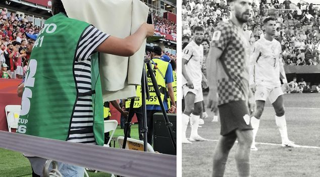 Egyptian photojournalist captured the 2026 FIFA World Cup with a 96-year-old bellows camera.