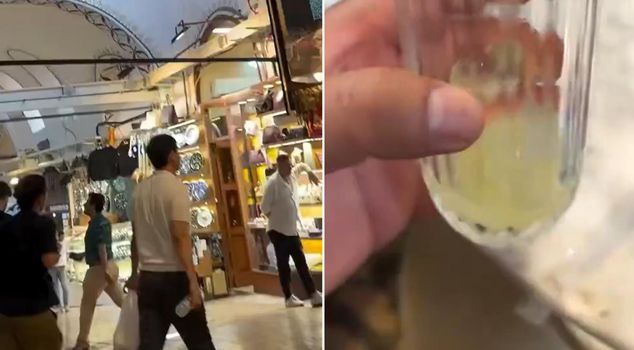 He rebelled against the price he paid for a glass of lemonade in the Grand Bazaar: Prices have surpassed Monaco.