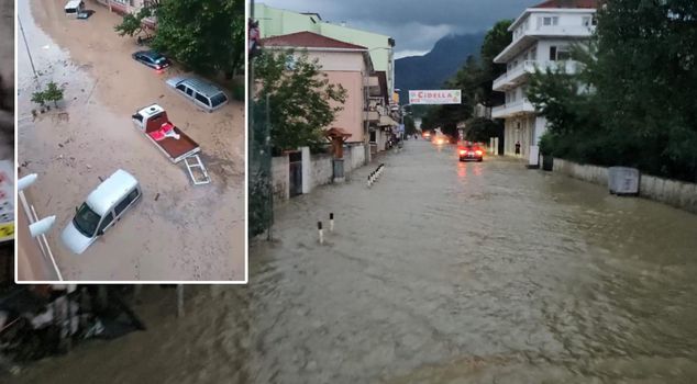 A flood hit one of our provinces in the July heat: The district center remained under water.