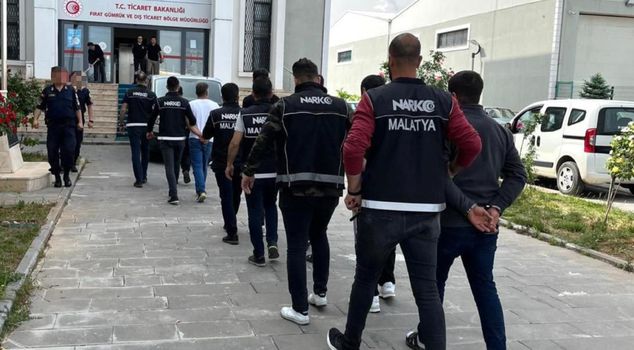 Narcotics raid on drug dealers in Malatya: Nearly 15,000 pills seized
