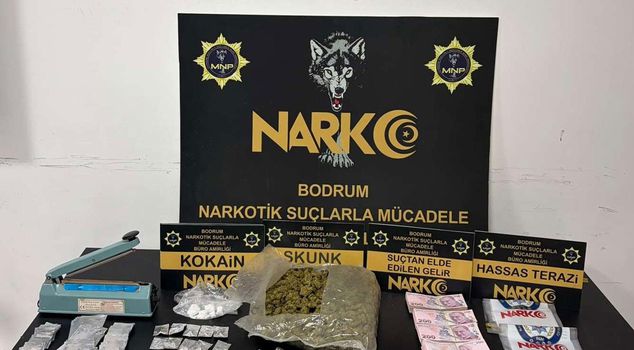 Drug operation in Bodrum: 3 suspects detained