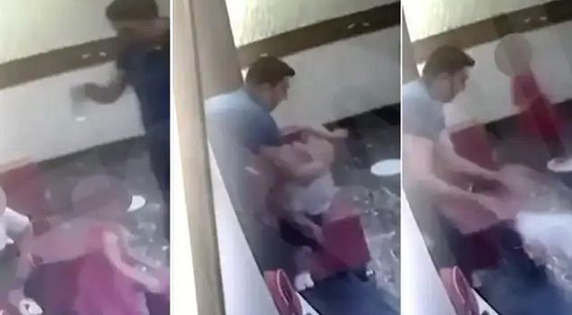 He pushed the 8-year-old child to death! Heartbreaking moments on camera