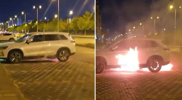 The image is from Turkey! The incident that worries electric vehicle owners