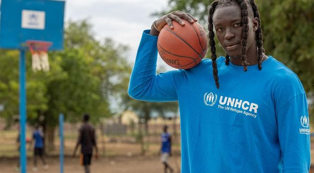 An exemplary life spanning from refugee status to the NBA