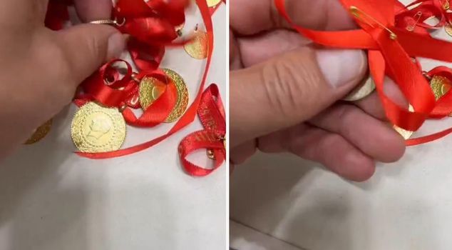 Bad surprise for the groom who went to cash in his wedding jewelry.