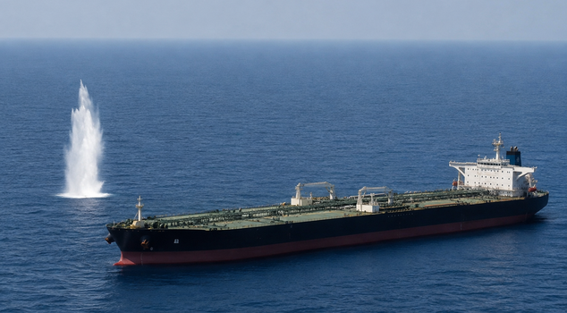 Suspicious explosion near tanker sailing off Oman
