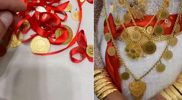 The accessory that made everyone say 'enough' at the wedding! The groom started examining the images one by one.