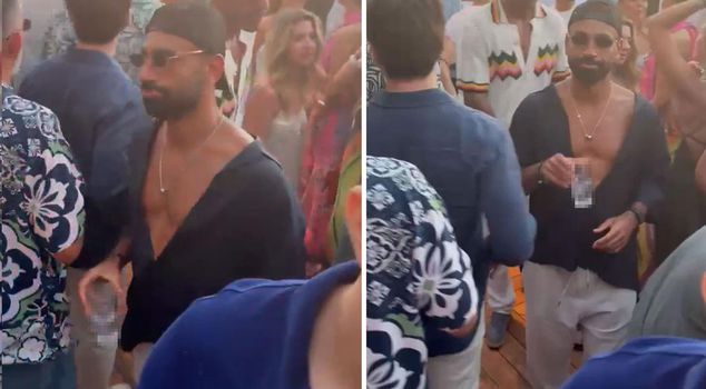 A call from a Turkish fan who met Salah in Mykonos to the Egyptian star, which received thousands of likes.