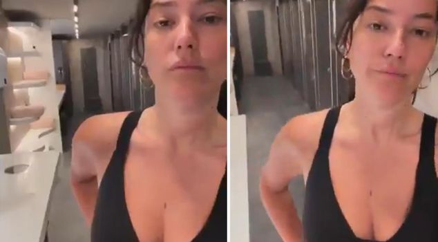 Pelin Akil went to the gym and rebelled