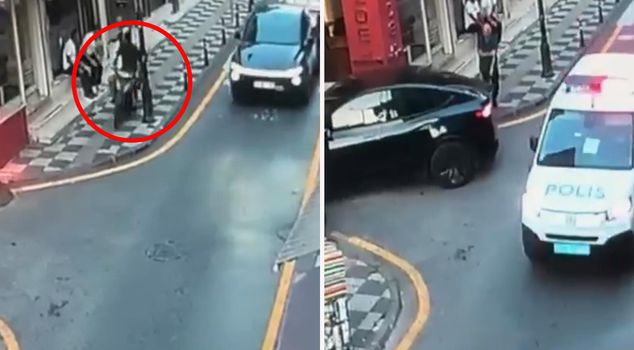 The driver, who hit the deputy governor with his motorcycle while fleeing from the police, was fined 288 thousand TL.