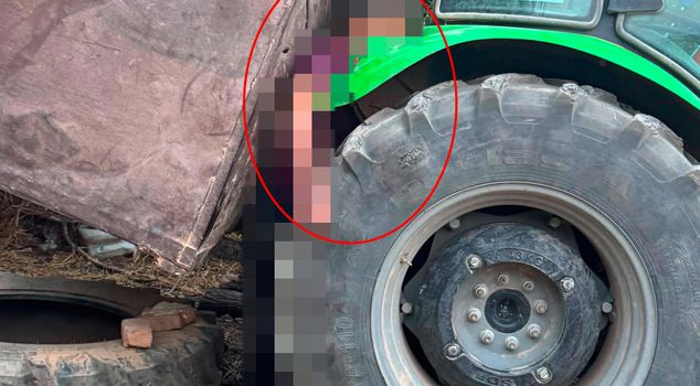 Devastating accident! He died a gruesome death.