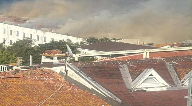 Fire at Heybeliada Naval Academy! Numerous teams dispatched