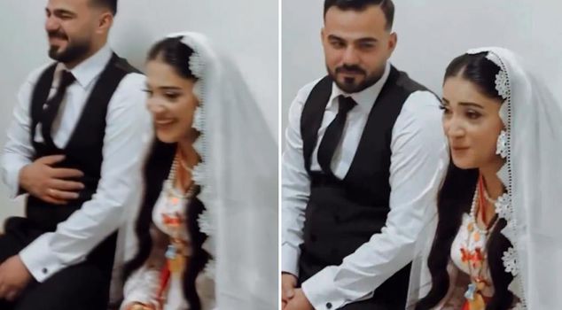 When the groom heard the bride's demand for a dowry at the Islamic marriage ceremony, his heart sank.