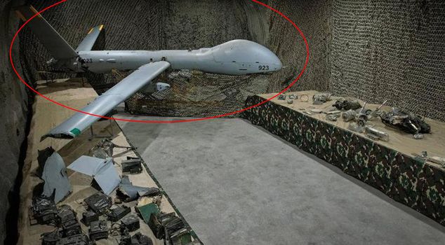 Striking images from the secret depot! Iran displayed its war booty