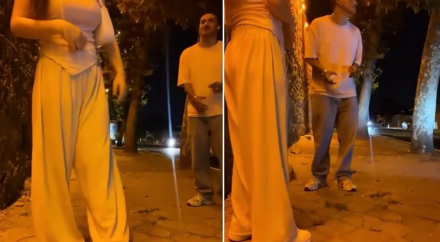 بينما كان يسير مع زوجته، اقترب منهما شرطي سري فجأة! وعندما شرح السبب، تفاجآ.