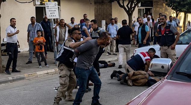Bloody execution of child abuser in hospital garden! Father and son arrested