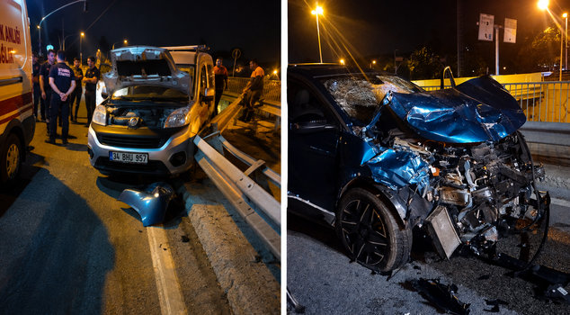 Terrible accident in Ümraniye: 6 injured, 4 seriously