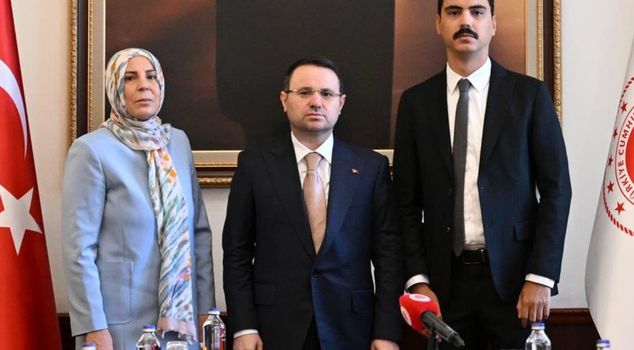 Minister Gurlek met with the Yazicioglu family: Solving this murder is our duty.