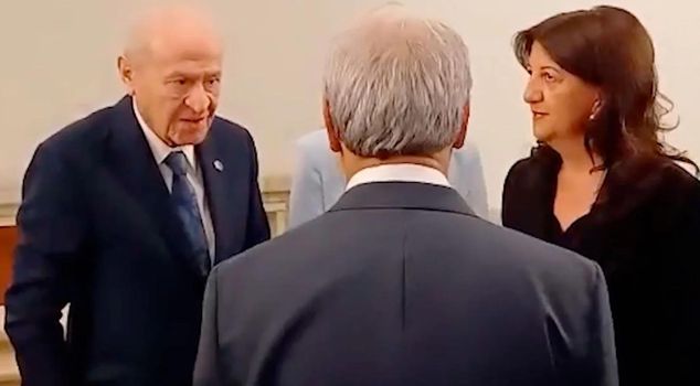 A sincere greeting between Bahçeli and the DEM Party