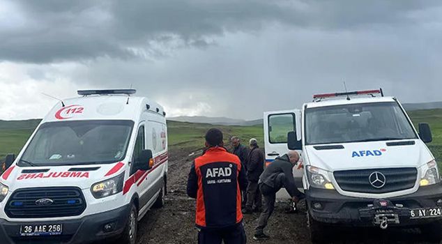 One person was seriously injured by a lightning strike in Kars.