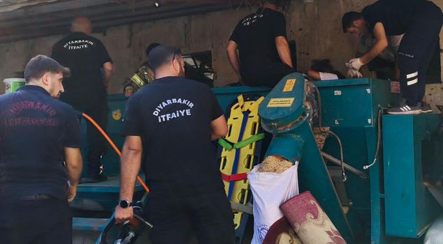 Worker caught in feed machine died horribly