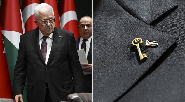 The meaning of the key on Abbas's collar was heartbreaking: it symbolizes the hope of returning to Palestine.