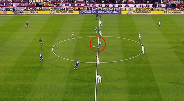 No one noticed! Incredible mistake in the Boca Juniors-Recoleta match
