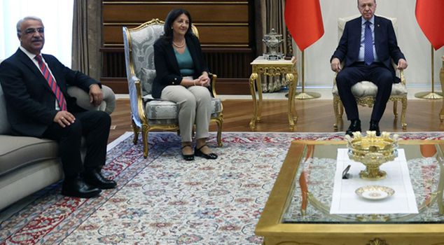DEM Party's Imrali Delegation, meeting with President Erdogan: It was confirmed that the process will be carried out with determination.