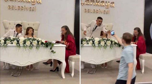 العريس تعرض لأسوأ حظ يمكن أن يحدث له في حفل الزفاف