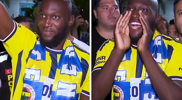 Fenerbahçe's new star Lukaku's first words delighted the fans.