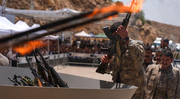 Statement from the Ministry of National Defense on a 'Terror-Free Turkey': Work has begun for the surrender of weapons.