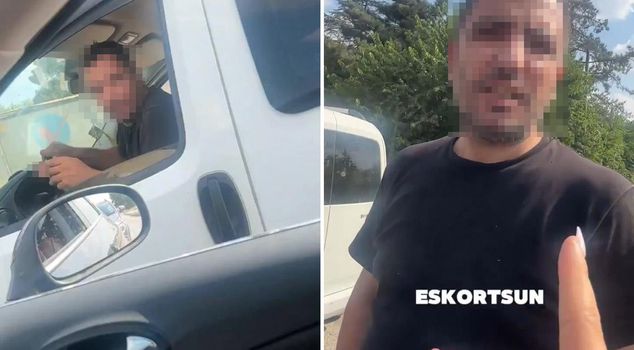 When he told the woman he argued with in traffic, 'You are an escort,' things happened.