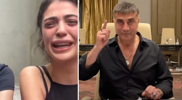 She tearfully recounted her husband's scandalous behavior and asked Sedat Peker for help.
