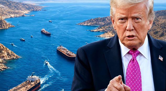 Trump: Very soon I will declare the Strait of Hormuz American territory.