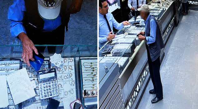 Gold fraud in Eskişehir was prevented thanks to a jeweler.