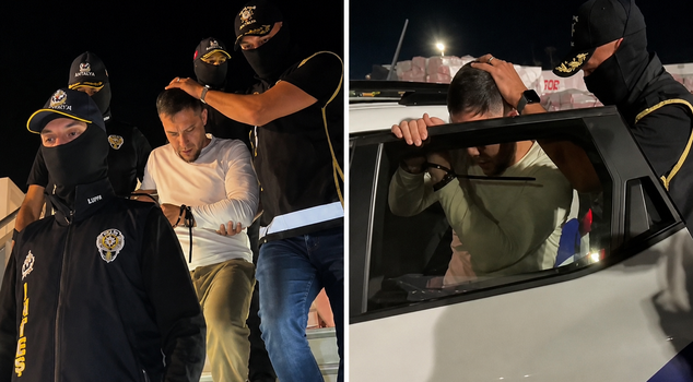Footage of Serkan Kurtuluş, whose 6-year escape has ended, being brought to Türkiye has emerged.