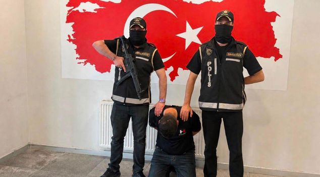 In the operation of the Istanbul and Azerbaijan police, the fugitive suspect wanted was caught in Baku.