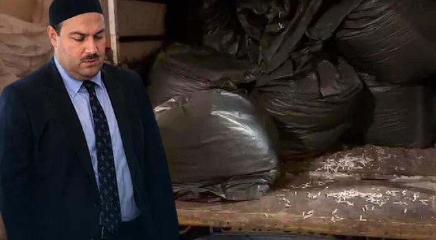 The black warehouse of the Suleymancis! They destroyed bags full of documents.
