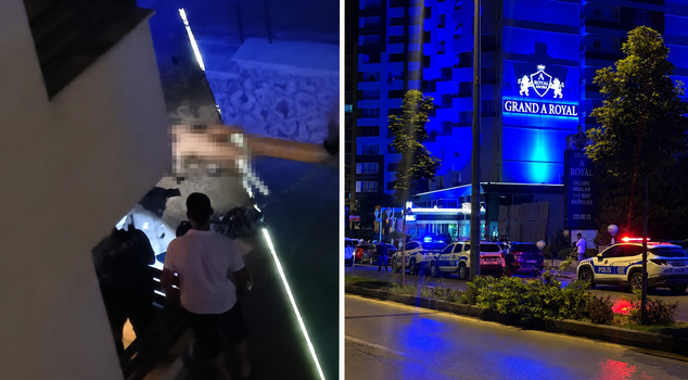 Horror in Kayseri: He threw the woman he fought with in the hotel room from the 5th floor