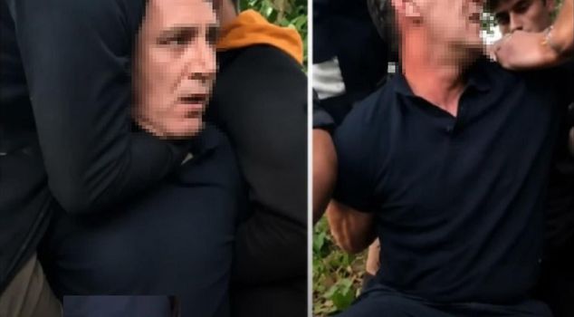 The accusation is disgusting! He started speaking Turkish while being beaten.
