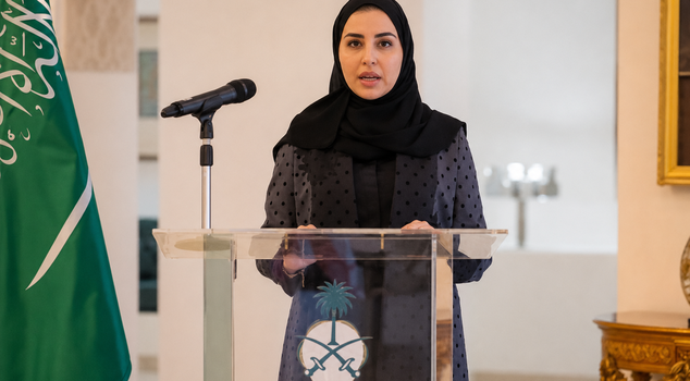 A first in diplomatic history in Saudi Arabia: A female consul general has taken office.