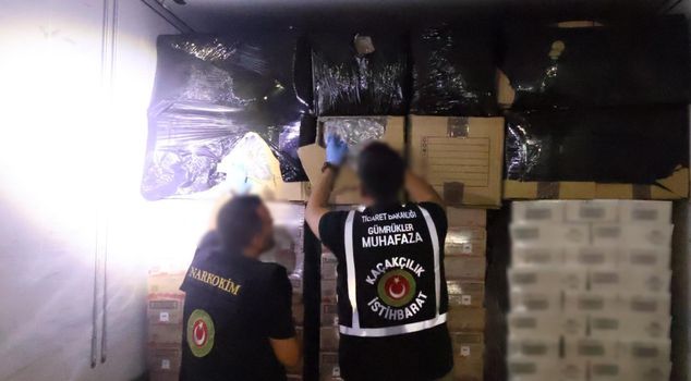 Strict border control: 810 kilos of drugs seized