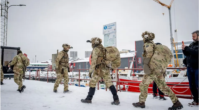 Denmark makes military move in Greenland, which Trump has set his sights on.