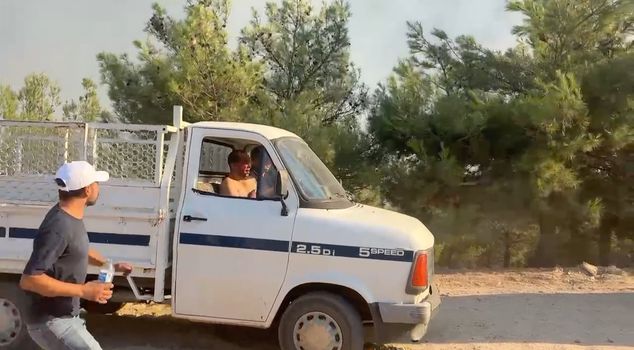 Mutlu Özcan, who lost his life trying to save his animals in a forest fire in Çine.